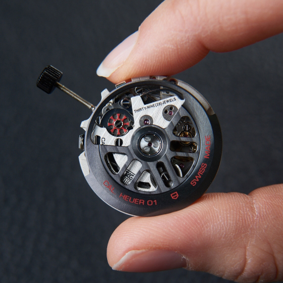 タグ・ホイヤー カレラ キャリバー ホイヤー01 クロノグラフ」を