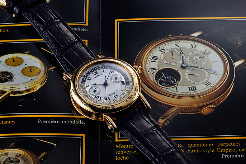複雑時計の製作で注目された 若き天才時計師フランク ミュラー ブランド腕時計の正規販売店紹介サイトgressive グレッシブ