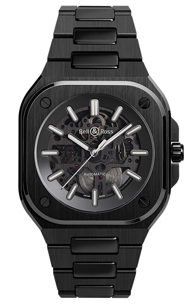 BR 05 SKELETON BLACK CERAMIC