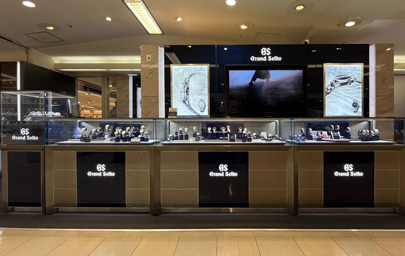 グランドセイコーフェア 2024年10月3日(木)~10月16日(水)|東京都:京王百貨店 新宿店 1階 正面入口 イベントスペース