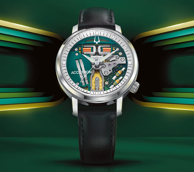 ブローバが革新的な音叉技術を再現し伝説の電子式音叉腕時計「アキュトロン」が復活