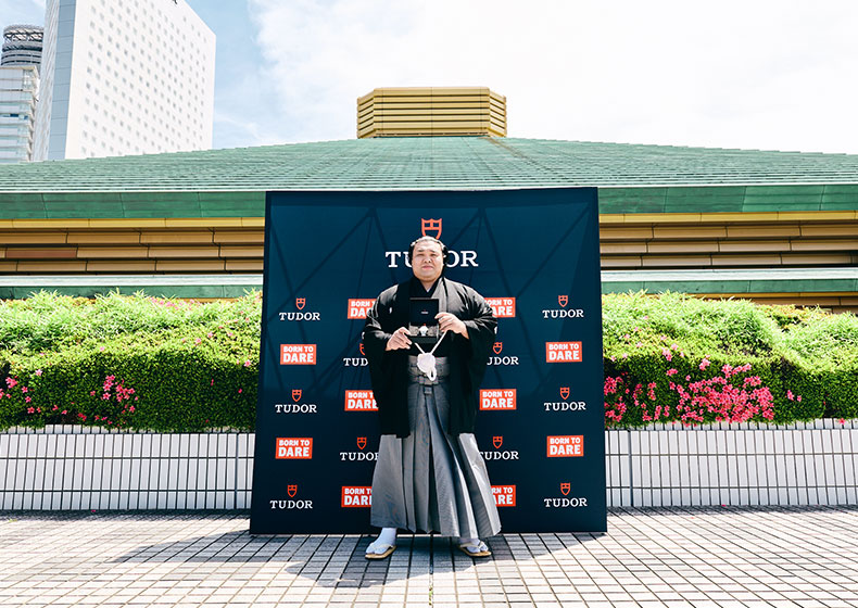 TUDOR×日本相撲協会 共に百年という歴史を刻んだ、異なる世界同士の稀なるコラボが実現