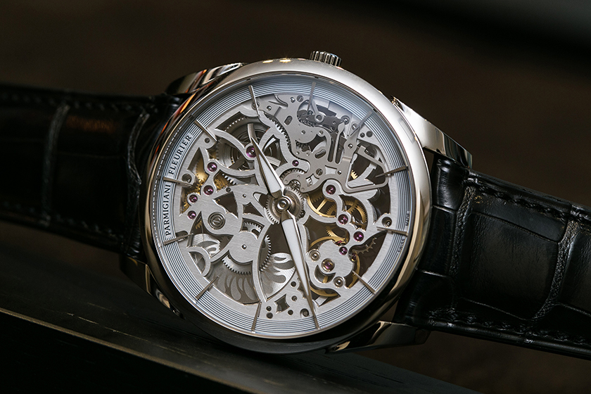 3年をかけて開発した新作トゥールビヨン。 これは世界で一番薄い自動