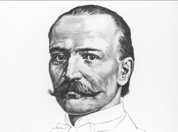 創業者エアハルト・ユンハンス(1823-1870)