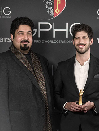 2021年のGPHG授賞式でのツーショット