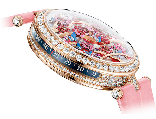 Van Cleef & Arpels(ヴァン クリーフ＆アーペル)Lady Arpels Heures Florales Cerisier Watch(レディ アーペル ユール フローラル スリジエ ウォッチ)