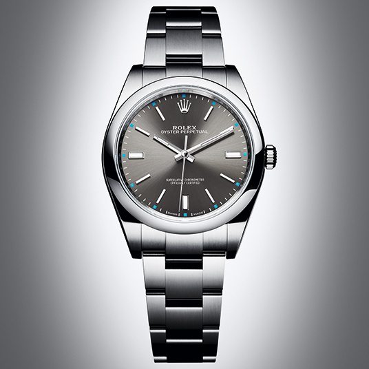 時計 ROLEX oyster perpetual date ロレックス/オイスターパーペチュアル/クサビシルバーダイヤル/クロノ