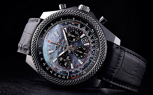 中古】BREITLING BENTLEY LIGHT BODY MIDNIGHT CARBON LIMITED