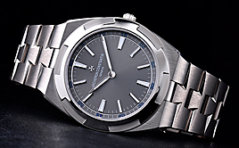 ヴァシュロンコンスタンタン　オーヴァーシーズ オーヴァーシーズ・デュアルタイム - 41 mm - スティール