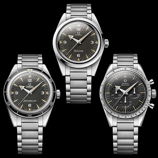 2017年 オメガ新作 “オメガ 1957 トリロジー” スピードマスター 60周年