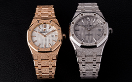 2017年 オーデマ ピゲ新作 ロイヤル オーク・フロステッドゴールド 01