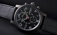 MONTBLANC(u) u ^CEH[J[ cBtC NmOtiMontblanc TimeWalker Twinfly Chronograph Black Titaniumj