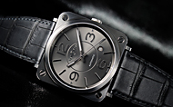 Bell & Ross(xX) BRS ItBT[ Vo[iBRS OFFICER Silver)