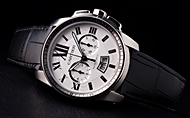 CARTIER(JeBG) Ju hD JeBG NmOtiCalibre de Cartier Chronograph Watch Steelj