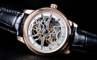 GLASHÜTTE ORIGINAL(OXqbeEIWi) Zl^E}jAECfBOEXPgiSenator Manual Winding Skeletonj